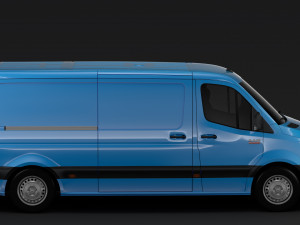 ram sprinter panel van l2h1 fwd 2019 Model 3D