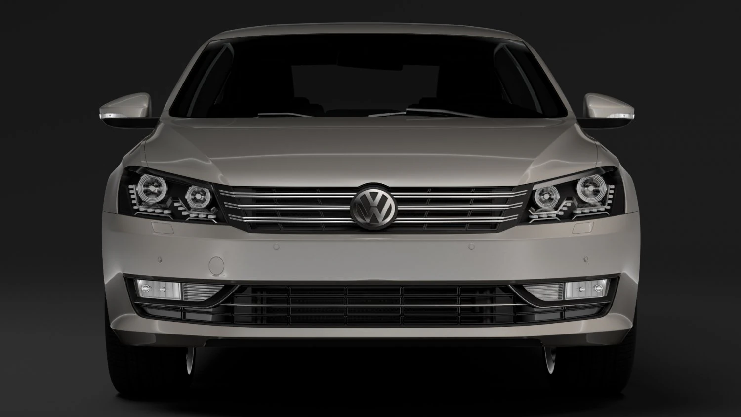 volkswagen passat cina nm 2016 Modello 3D .c4d .max .obj .3ds .fbx .stl .blend
