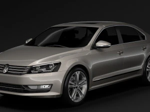 volkswagen passat cina nm 2016 Modello 3D
