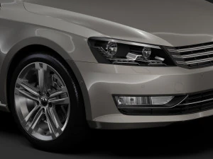 volkswagen passat cina nm 2016 Modello 3D