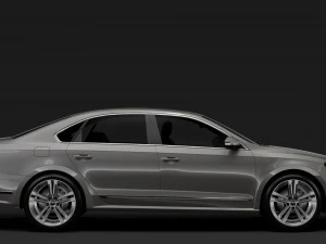volkswagen passat cina nm 2016 Modello 3D