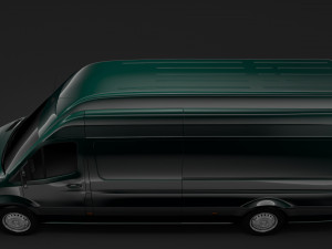 mercedes benz sprinter panel van l3h3 rwd 2019 Model 3D