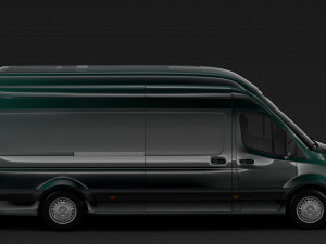 mercedes benz sprinter panel van l3h3 rwd 2019 Model 3D