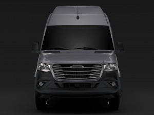 freightliner sprinter panel van l3h3 rwd 2019 3D 모델