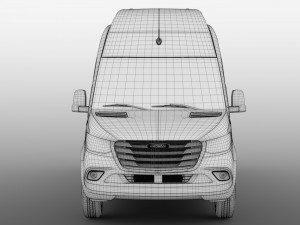 freightliner sprinter panel van l3h3 rwd 2019 3D 모델