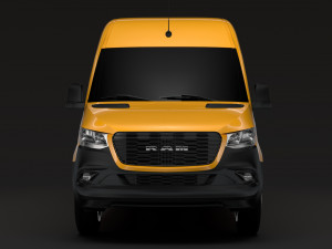 ram sprinter panel van l2h2 rwd 2019 Modelo 3D