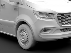 ram sprinter panel van l2h2 rwd 2019 Modelo 3D