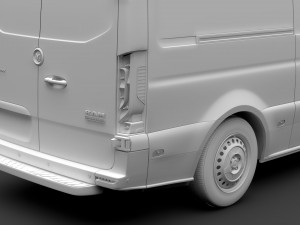ram sprinter panel van l2h2 rwd 2019 Modelo 3D