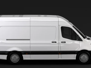 mercedes benz sprinter panel van l3h3 rwd 2019 3D Model