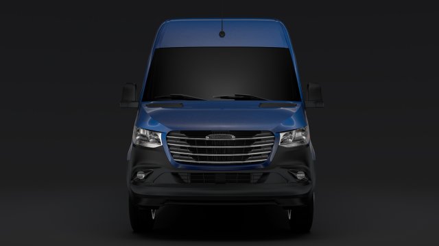 freightliner sprinter panel van l2h2 rwd 2019 Modelo 3D .c4d .max .obj .3ds .fbx .stl .blend 