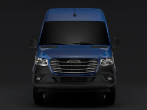 Freightliner sprinter van l2h2 rwd 2019 Modelo 3D
