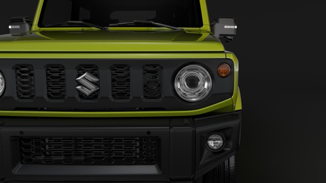 suzuki jimny xc 2019 Modelo 3D .c4d .max .obj .3ds .fbx .stl .blend 