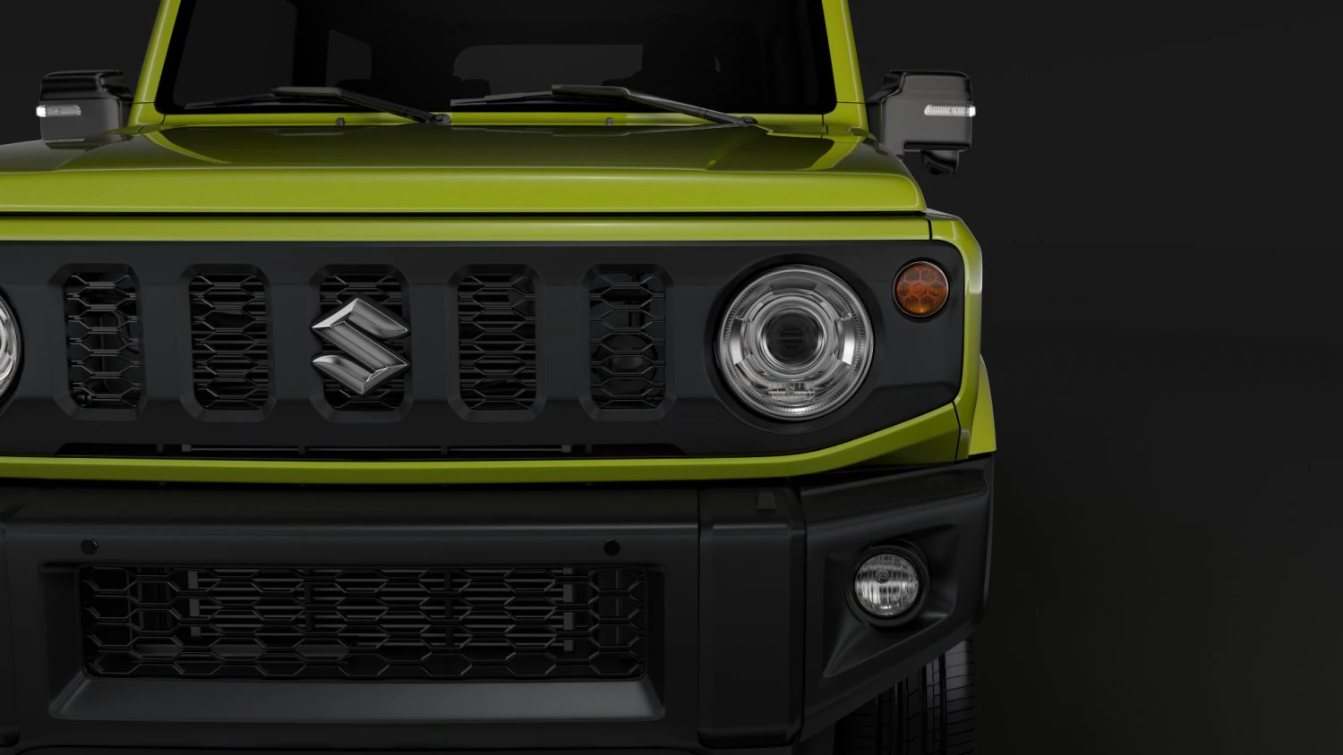 suzuki jimny xc 2019 3D Model .c4d .max .obj .3ds .fbx .stl .blend