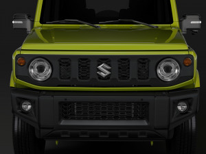 suzuki jimny xc 2019 Modelo 3D