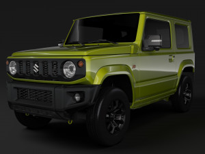 suzuki jimny xc 2019 Modelo 3D