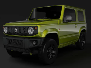 suzuki jimny xc 2019 3D Model