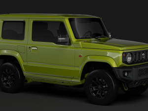 suzuki jimny xc 2019 Modelo 3D