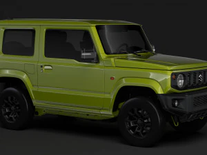 suzuki jimny xc 2019 3D Model