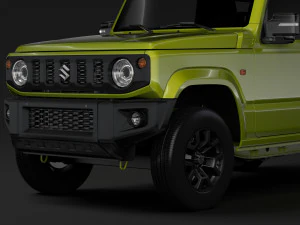 suzuki jimny xc 2019 3D Model