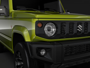 suzuki jimny xc 2019 Modelo 3D