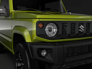 suzuki jimny xc 2019 3D Model