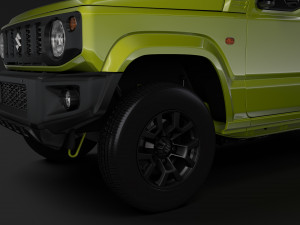 suzuki jimny xc 2019 Modelo 3D