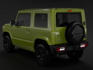 suzuki jimny xc 2019 3D Model