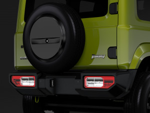 suzuki jimny xc 2019 Modelo 3D