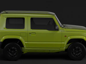 suzuki jimny xc 2019 3D Model