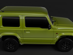 suzuki jimny xc 2019 Modelo 3D