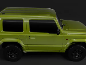 suzuki jimny xc 2019 3D Model