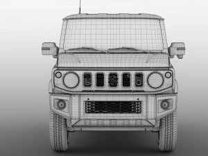 suzuki jimny xc 2019 3D Model