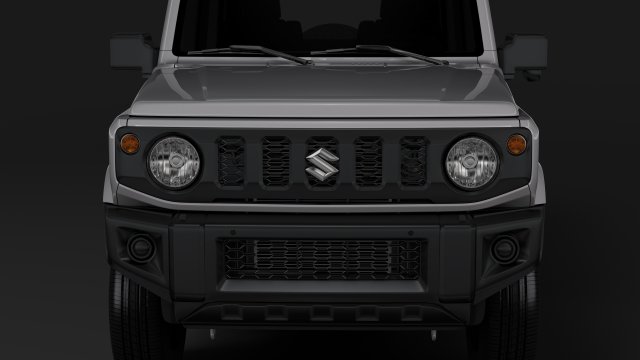 suzuki jimny xg 2019 3D Model .c4d .max .obj .3ds .fbx .stl .blend 