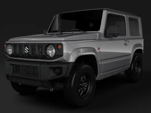 suzuki jimny xg 2019 3D Model