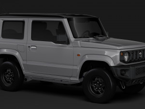 suzuki jimny xg 2019 3D Model