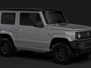 suzuki jimny xg 2019 3D Model