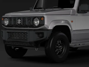 suzuki jimny xg 2019 3D Model