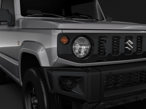 suzuki jimny xg 2019 3D Model