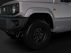 suzuki jimny xg 2019 3D Model