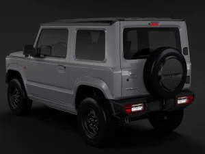 suzuki jimny xg 2019 3D Model