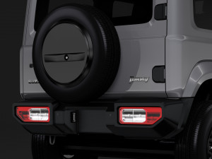 suzuki jimny xg 2019 3D Model