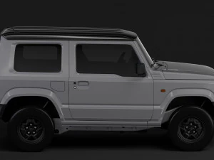 suzuki jimny xg 2019 3D Model