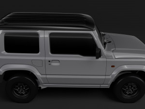 suzuki jimny xg 2019 3D Model