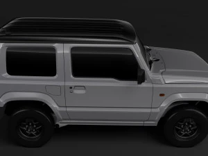 suzuki jimny xg 2019 3D Model
