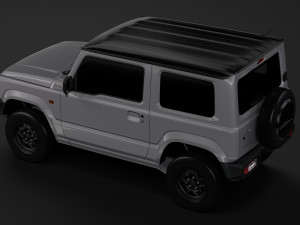 suzuki jimny xg 2019 3D Model