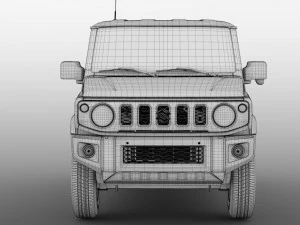 suzuki jimny xg 2019 3D Model