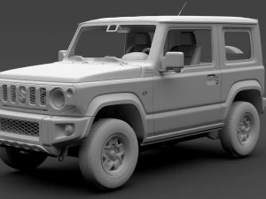 suzuki jimny xg 2019 3D Model