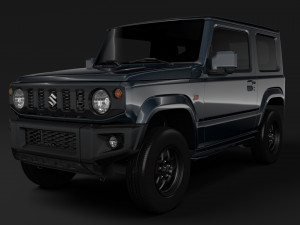 suzuki jimny xl 2019 Model 3D