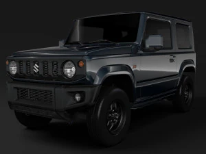 suzuki jimny xl 2019 3D Model