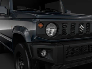 suzuki jimny xl 2019 3D Model